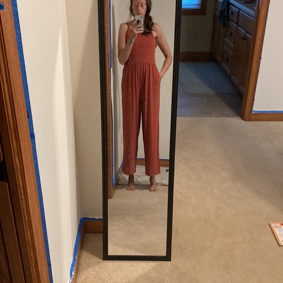 Jersey-Knit Wide leg Jumpsuit - Picture 5 of 5